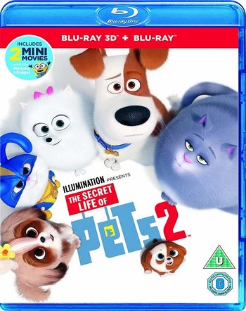 Постер к фильму Тайная жизнь домашних животных 2 / The Secret Life of Pets 2 (2019) BDRemux 1080p от селезень | 3D-Video | Дублированный