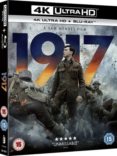 Постер к фильму 1917 / 1917 (2019) UHD BDRemux 2160p от селезень | 4K | HDR | Dolby Vision TV | Лицензия