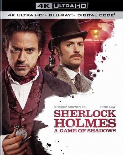 Постер к фильму Шерлок Холмс: Игра теней / Sherlock Holmes: A Game of Shadows (2011) UHD BDRemux 2160p от селезень | 4K | HDR | D, A | Лицензия