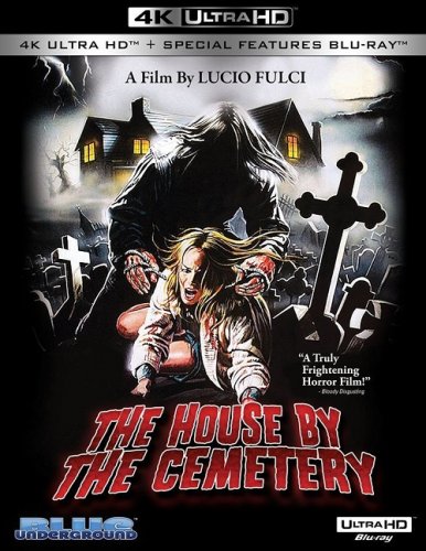 Постер к фильму Дом на краю кладбища / Quella villa accanto al cimitero / The House By The Cemetery (1981) UHD BDRemux 2160p от селезень | 4K | HDR | Dolby Vision | P, A | Лицензия