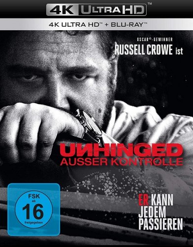 Постер к фильму Неистовый / Unhinged (2020) UHD BDRemux 2160p от селезень | 4K | HDR | Dolby Vision TV | iTunes