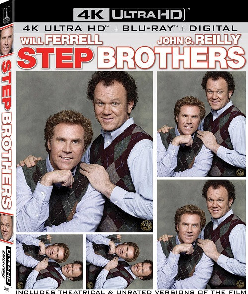 Постер к фильму Сводные братья / Step Brothers (2008) UHD BDRemux 2160p от селезень | 4K | HDR | Лицензия | Театральная версия