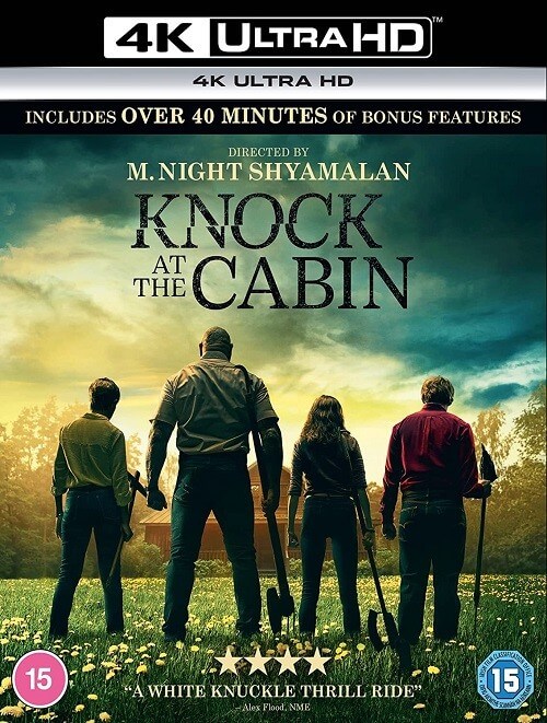 Постер к фильму Стук в хижине / Стук в дверь / Knock at the Cabin (2023) UHD BDRemux 2160p от селезень | 4K | HDR | Dolby Vision Profile 8 | D, P