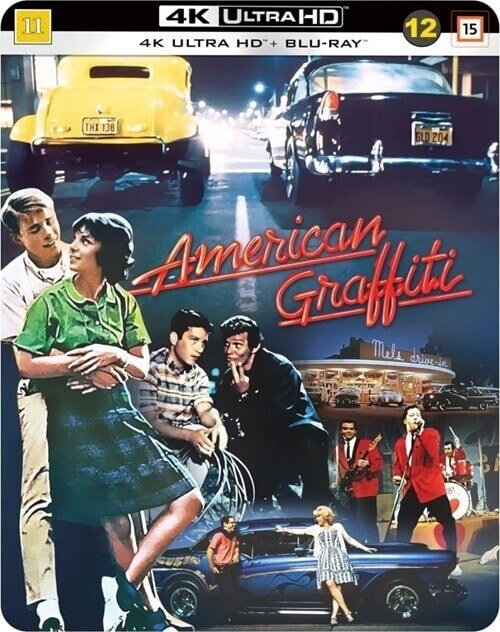 Постер к фильму Американские граффити / American Graffiti (1973) UHD BDRemux 2160p от селезень | 4K | HDR | D