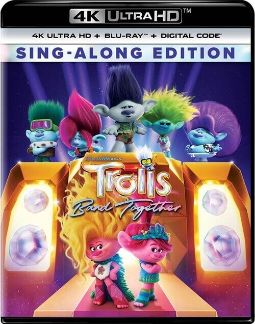 Постер к фильму Тролли 3 / Trolls Band Together (2023) UHD BDRemux 2160p от селезень | 4K | HDR | Dolby Vision Profile 8 | P